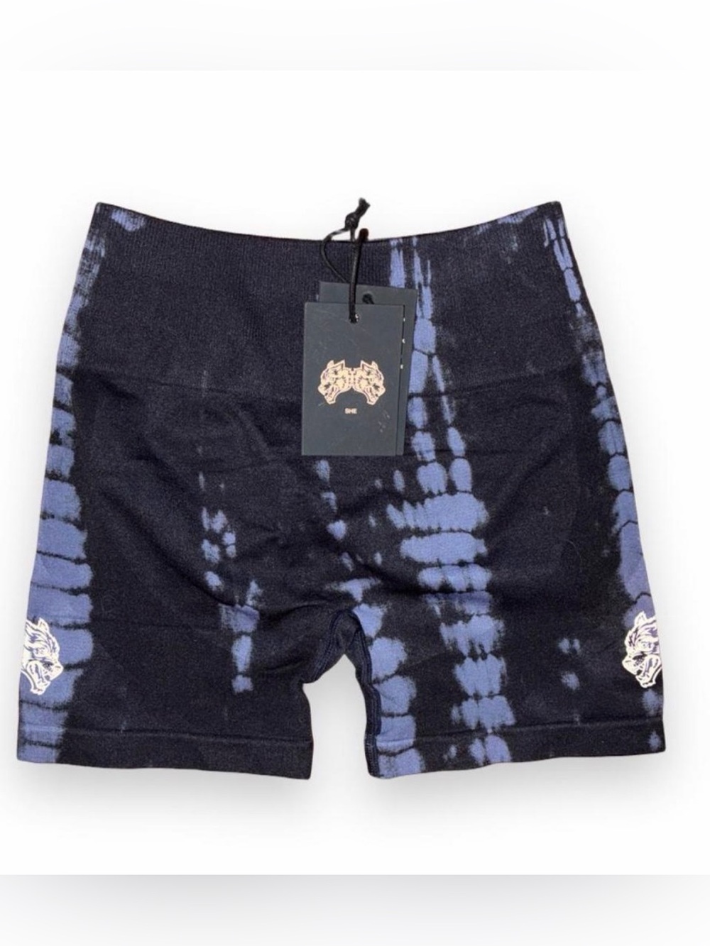 Darc Sport Blue & Navy Tie-Dye Performance Shorts